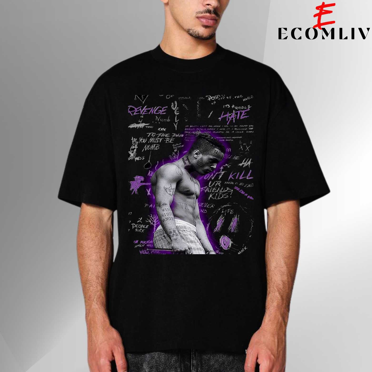 Xxxtentacion Rip Legend T-Shirt, Unisex Tee